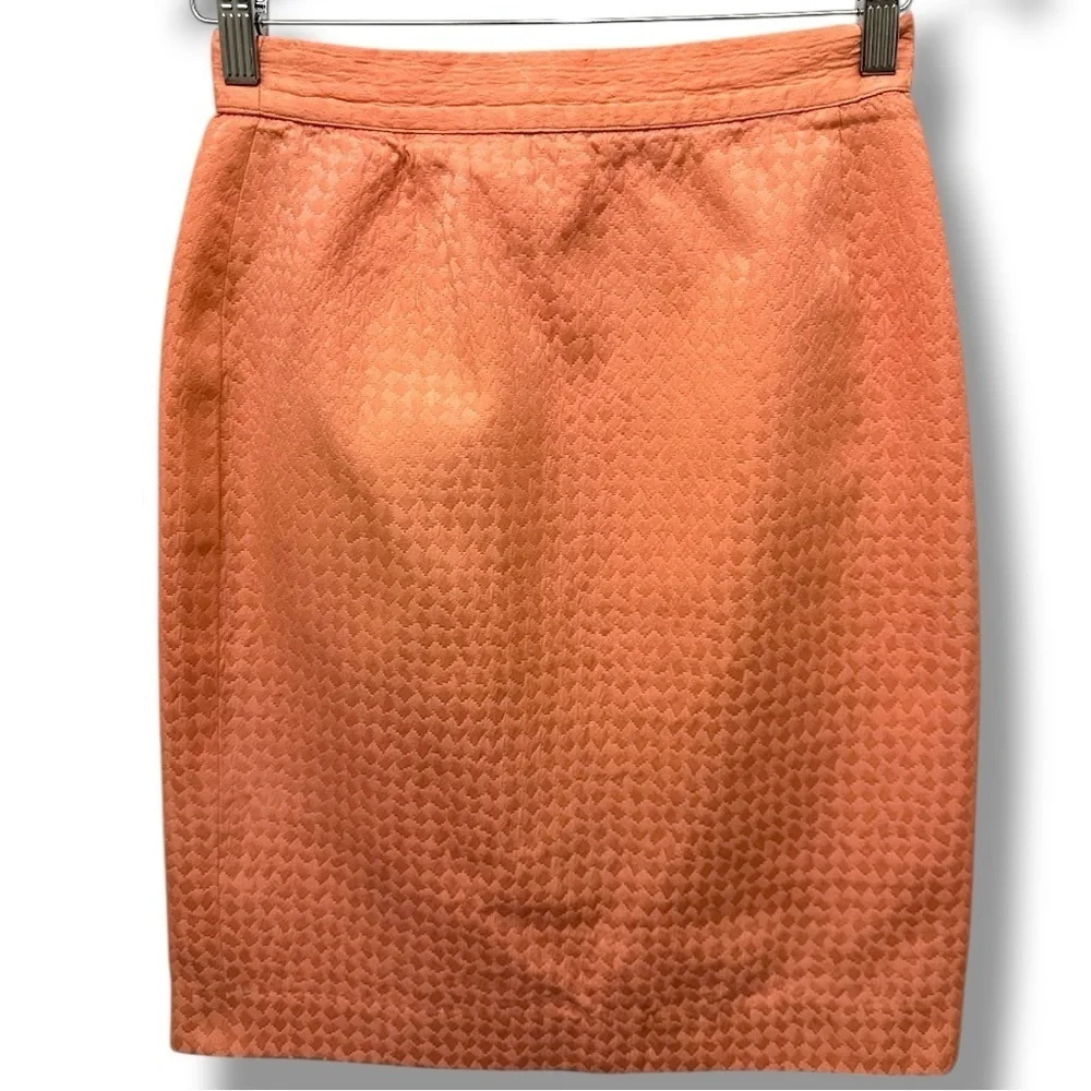 399 LUCA LUCA | EUC Italy Vintage Jacquard High-Waisted Pencil Skirt (Size 6)